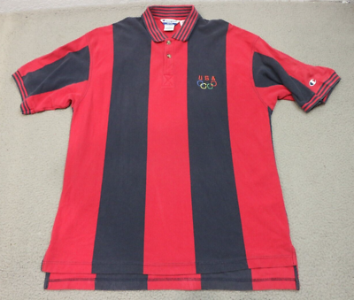 #ad Vintage Olympics USA Shirt Men#x27;s Size XL Color Block