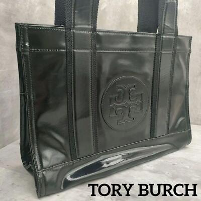 #ad Tory Burch Big Logo Handbag A4 Enamel Freestanding