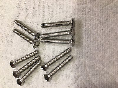 #ad 10 Newell Complete Side Plate Stainless Steel Screw Kit 533 540 546 amp; 550