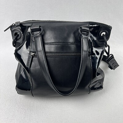 #ad Hammitt Los Angeles Leather Shoulder Bag Purse Black Jared Rare
