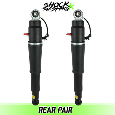 #ad Rear Pair Air Ride Suspension Shock Absorbers for 2015 2020 Chevrolet Tahoe