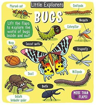 #ad Little Explorers: Bugs Hardcover By Little Bee Books GOOD