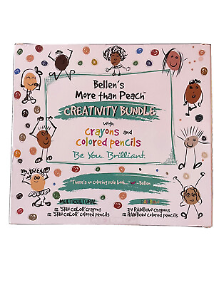 #ad Bellen#x27;s Crayons Rainbow Colored Pencils Skin Color Kid’s Crafts Creativity Kit