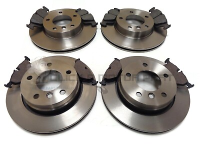 #ad BMW E46 320 320D TOURING 2001 2005 FRONT amp; REAR BRAKE DISCS AND PADS SET NEW
