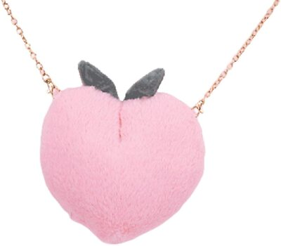 #ad Pink Crossbody Messenger Bag Soft Plush Bag Change Purse Little Cute Girl Bag