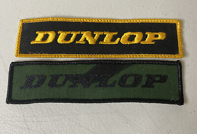 #ad Vintage Dunlop Car Automotive Tires Race Patches
