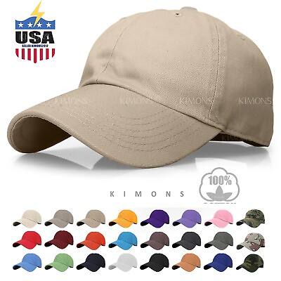 #ad Baseball Cap Cotton Solid Plain men women Ball Hat Dad Hat Polo Washed Ball PC