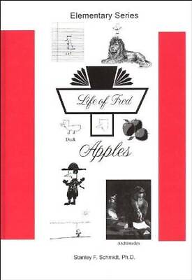 #ad Life of Fred Apples Hardcover By Stanley F Schmidt GOOD