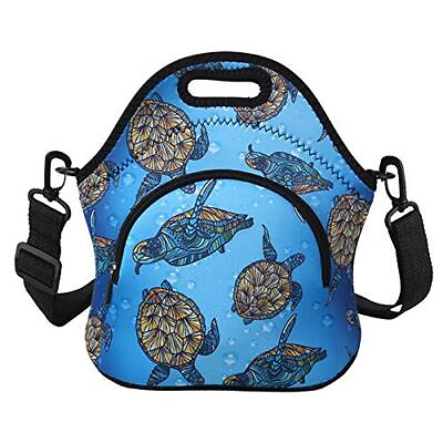 #ad Neoprene Lunch Bags with Shoulder Strap Lunch Totes for Women Men Insulated L...