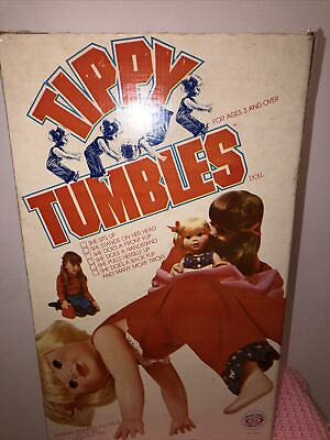 #ad Vintage 1970s Tippy Tumbles Box from Ideal Empty Box No Doll””