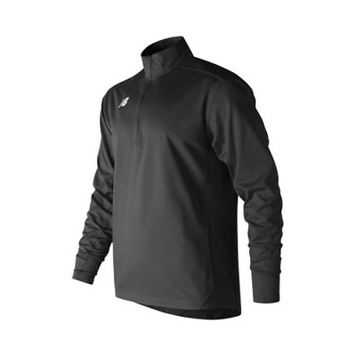 #ad NWT New Balance Jacket Lightweight Half Zip Black Coat Jacket Size S XL 2XL $90