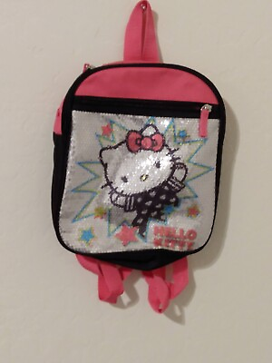#ad Hello Kitty Sparkling Star Backpack