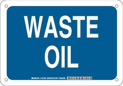 #ad Brady 125796 Chemical Sign 7 In H 10 In W Rectangle English 125796