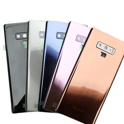 #ad Back Glass Cover Rear Case Housing for Samsung Galaxy Note 9 SM N9600 N960F Kit