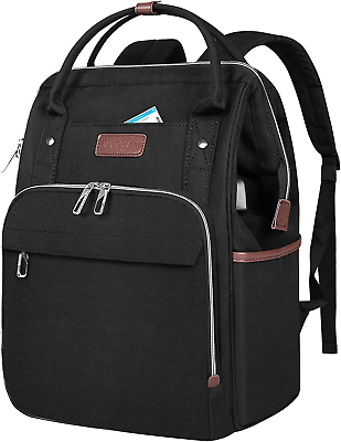 #ad Laptop Backpack for Women Men 15.6 16.2 Inch Stylish Computer Work Back
