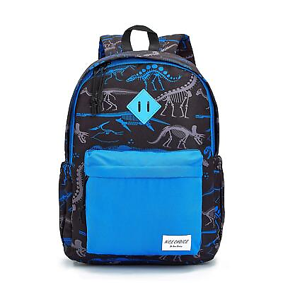 #ad NICE CHOICE Preschool Backpack Little Kid Toddler 15quot; Dinosaur Blue