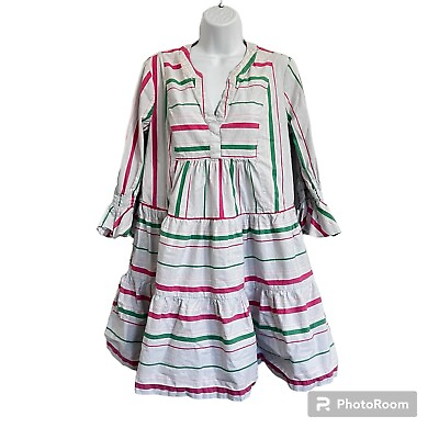 #ad CROWN amp; IVY Striped Mini Dress