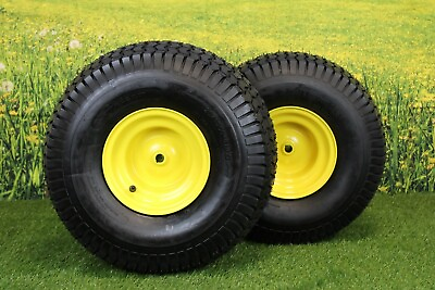 #ad Set of 2 20x10.00 8 Tires amp; Wheels 2 Ply for Lawn amp; Garden Mower Turf Tires