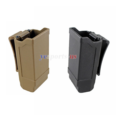 #ad Rapid Double Stack Mag Pouch Carrier Single Magazine Holster for 9mm to .45 cal
