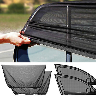 #ad Car Shades For Side Windows Baby 2 Pack Elasticized Mesh Car Window Sun Shade
