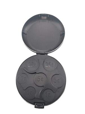 #ad Coin Dispenser Case Portable Change Coin Holder for Car Pocket Coin Organizer...