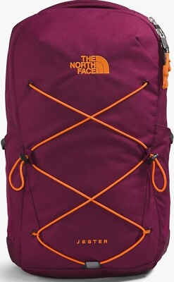#ad THE NORTH FACE Women#x27;s Every Day Jester Laptop Backpack Boysenberry Mandarin