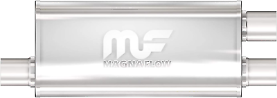 #ad Magnaflow Performance Exhaust Muffler 12265: 2.5quot; 2.5quot; Inlet Outlet 5X8X18quot; Ova