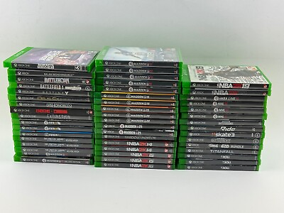 #ad Microsoft Xbox One Game Lot With Cases You Pick amp; Choose Buy More Save More