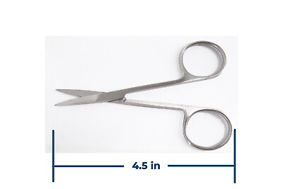 #ad Stainless Steel Medical Scissors