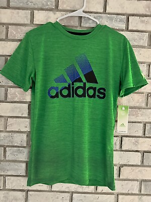 #ad Adidas Youth Large Prime Green*T shirt FREE SHIPPING