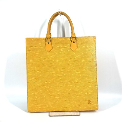 #ad LOUIS VUITTON M52079 Epi Sac Plat Tote Bag Vertical Type Hand Bag