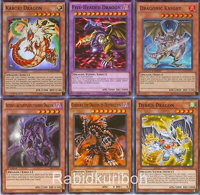 #ad Yugioh Five Headed Dragon and Five 5 Dragons Set 2 Holos Foils