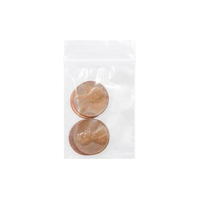 #ad 2quot;x3quot; 2 Mil Reclosable Zipper Poly Plastic Small Tiny Bags for Storage 10000 Pcs