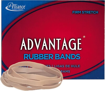 #ad Alliance Rubber 26649 Advantage Rubber Bands Size #64 1 4 lb Box Contains Ap...