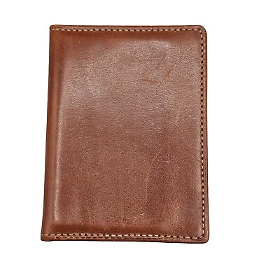 #ad VTG Coach Mens Leather Folding Wallet Credit Card Holder