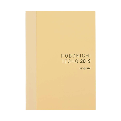 #ad Hobonichi Techo 2019 Original Planner Book A6 size Lanuary Monday Start