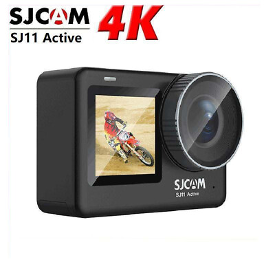 #ad SJCAM SJ11 Dual Screen Action Camera 4K 30FPS Anti Shake Ultra HD WiFi Remote