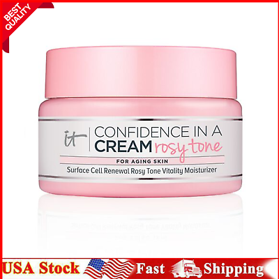 #ad It Cosmetics Confidence In A Cream ROSY TONE CELL Renewal Moisturizer 60ml 2oz