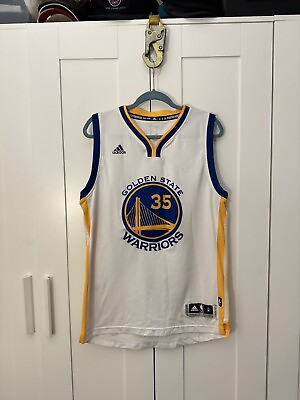 #ad Vintage Mens Tshirt Adidas WARRIORS Golden state player DURANT #35 Size M
