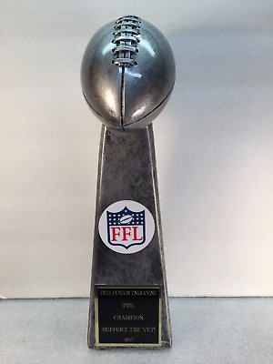 #ad Fantasy Football Trophy Award 13quot; FREE Custom Engraving 2 Day Priority Mail