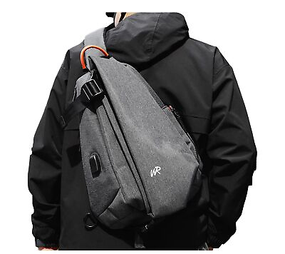 #ad Sling Bag for Men Waterproof Crossbody Shoulder Bag for Men Sling Backpack Hi...