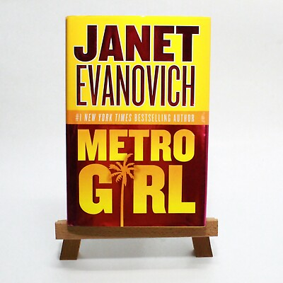 #ad Metro Girl SIGNED 1st Edition Janet Evanovich Hardcover 2004