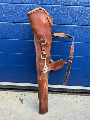 #ad WW1 British Army Cavalry Lee Enfield Rifle carrying boot. Great Condition