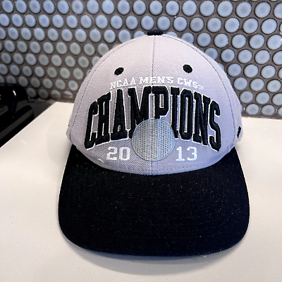 #ad Omaha Nebraska NCAA Division Championship Hat Cap Strap Back Gray Gray Black