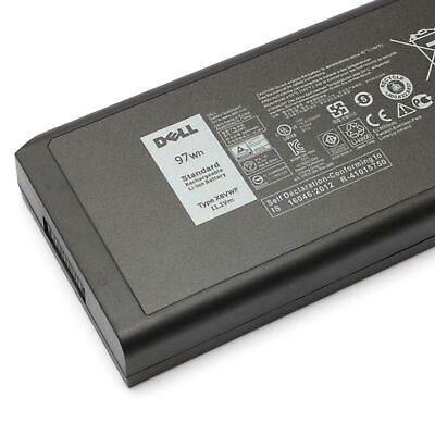 #ad Genuine OEM 97Wh 11.1V X8VWF Battery For Dell Latitude 14 5404 7404 E5404 E7404