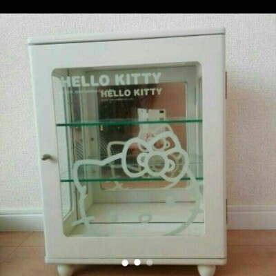 #ad Hello Kitty Glass Small Shelf Accessory Case Sanrio mirror white cute Japan