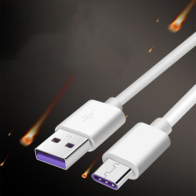 #ad 30cm nylon Charger Data Cable Micro USB Type C For huawei Android phone CabS x$