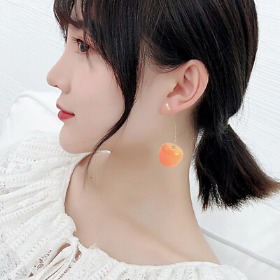 #ad Cute Dangle Cherry Earrings Fashion Charm Pendant Bohemian Drop Jewelry