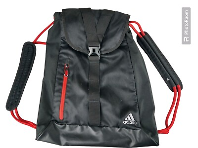 #ad Adidas Gear Up Back Pack Black Red Bookbag School