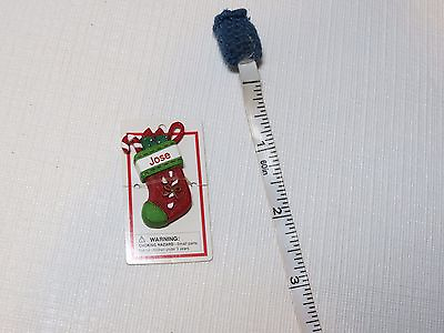 #ad Itsy Bitsy Stocking Ornament name Jose NEW MINI Ganz personalized Christmas gift